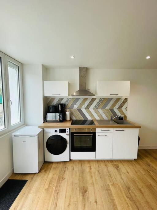 Le Belloc- Suberbe Appartement T1 Bis - Au Calme - Terrasse - Vue Jardin Agen Eksteriør billede