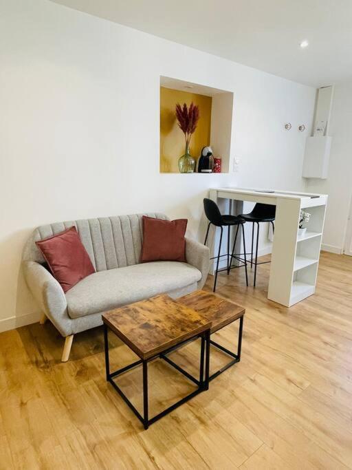 Le Belloc- Suberbe Appartement T1 Bis - Au Calme - Terrasse - Vue Jardin Agen Eksteriør billede